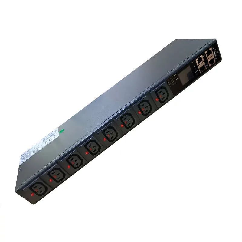 ntelligent PDU cabinet power socket locked C13 8 ports 32A python, C++, Linux, Telnet, SNMP ,SSH development and programming