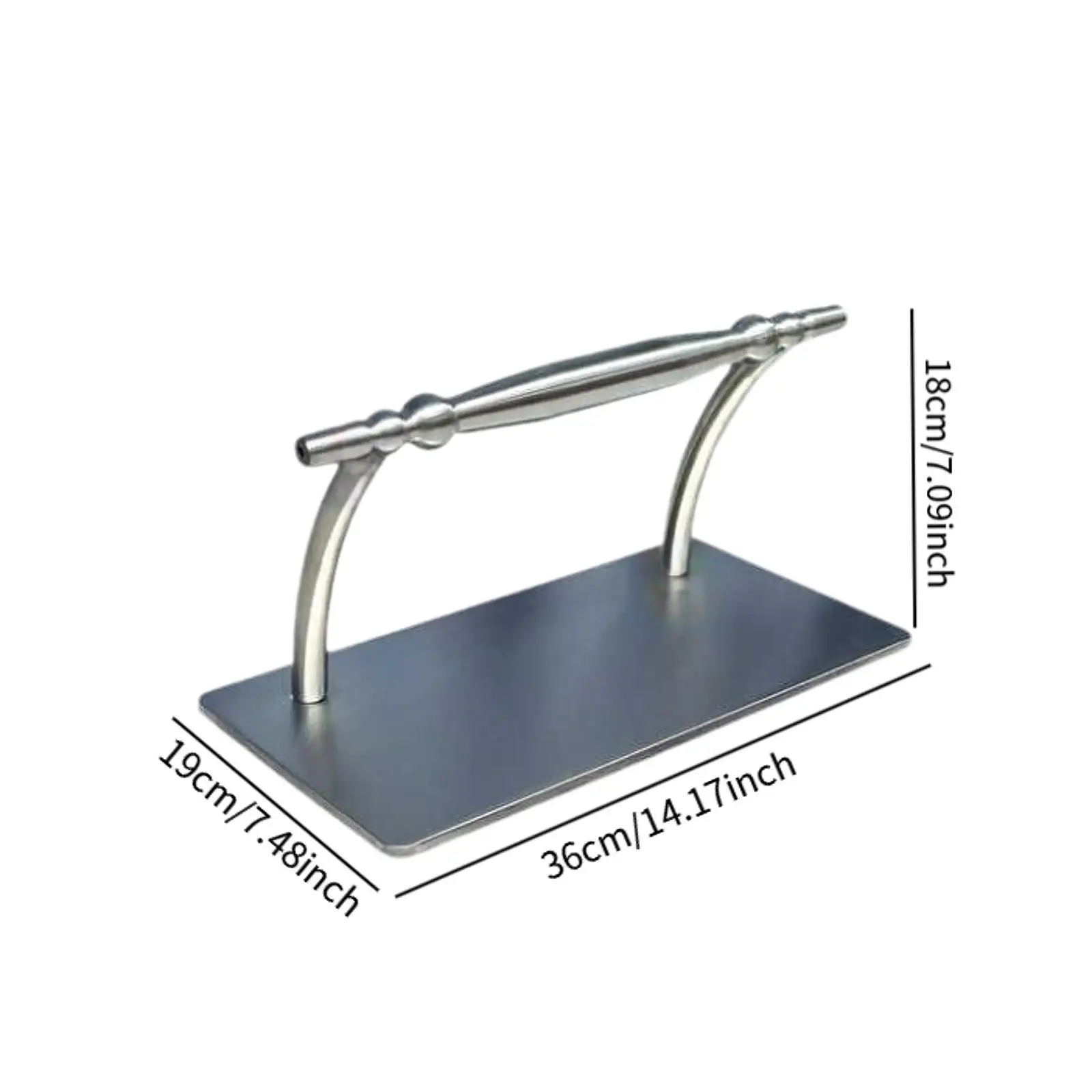 Descanso para os pés em aço inoxidável, acessório para cadeira de salão de beleza, confortável, móvel, pedal universal, encaixe para cabeleireiro