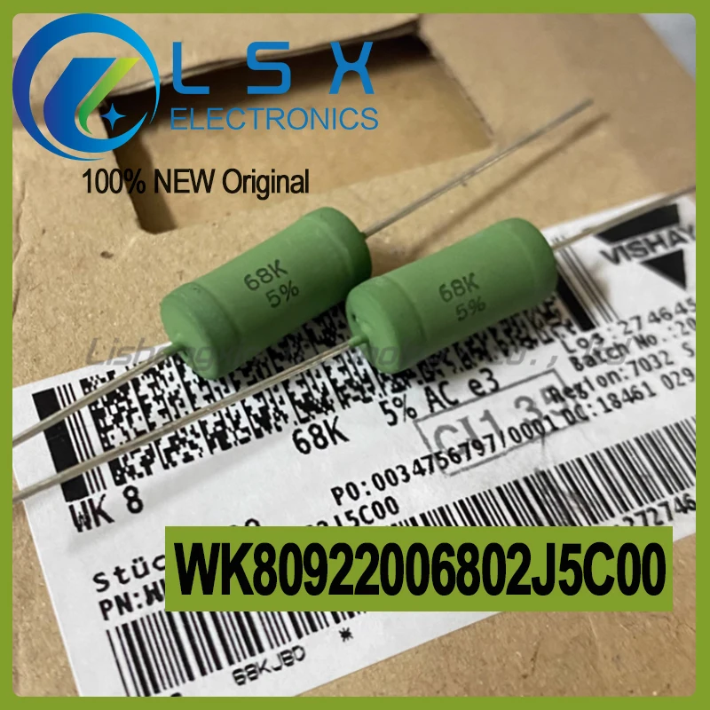 10pcs WK8 5W 68K 5% WK80922006802J5C00 Metal Oxide Film Resistor Brand new and original