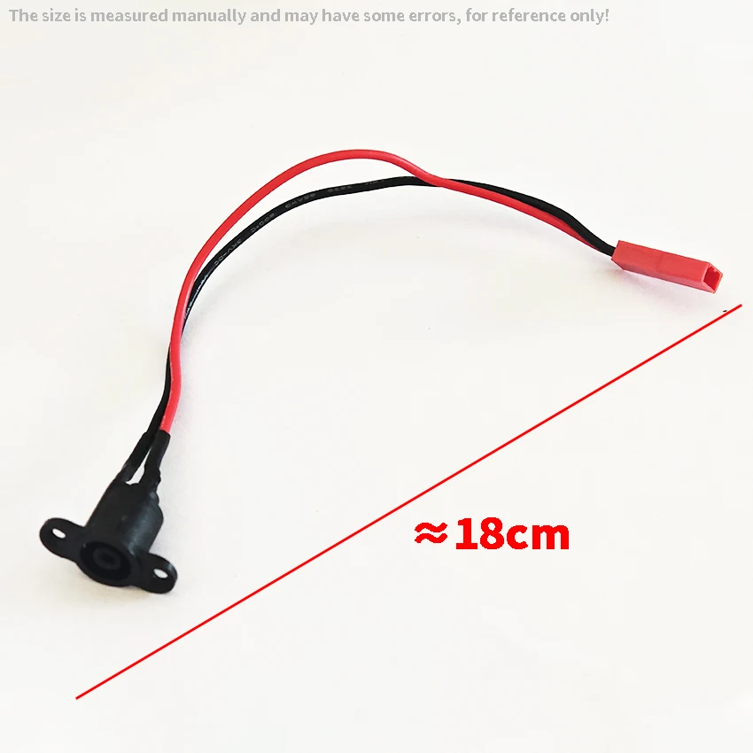 فتحة شحن بما في ذلك غطاء مقاوم للماء مع كابل شحن ومنفذ شحن لملحقات السكوتر الكهربائي Xiaomi Mijia M365