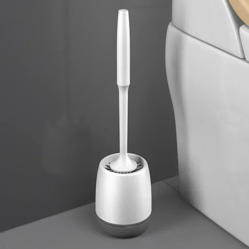 Xiaomi Youpin Silikon Kopf Wc Pinsel Wand Montiert Reinigung Pinsel Langen Griff Wc Pinsel Bad Zubehör Sets Werkzeuge