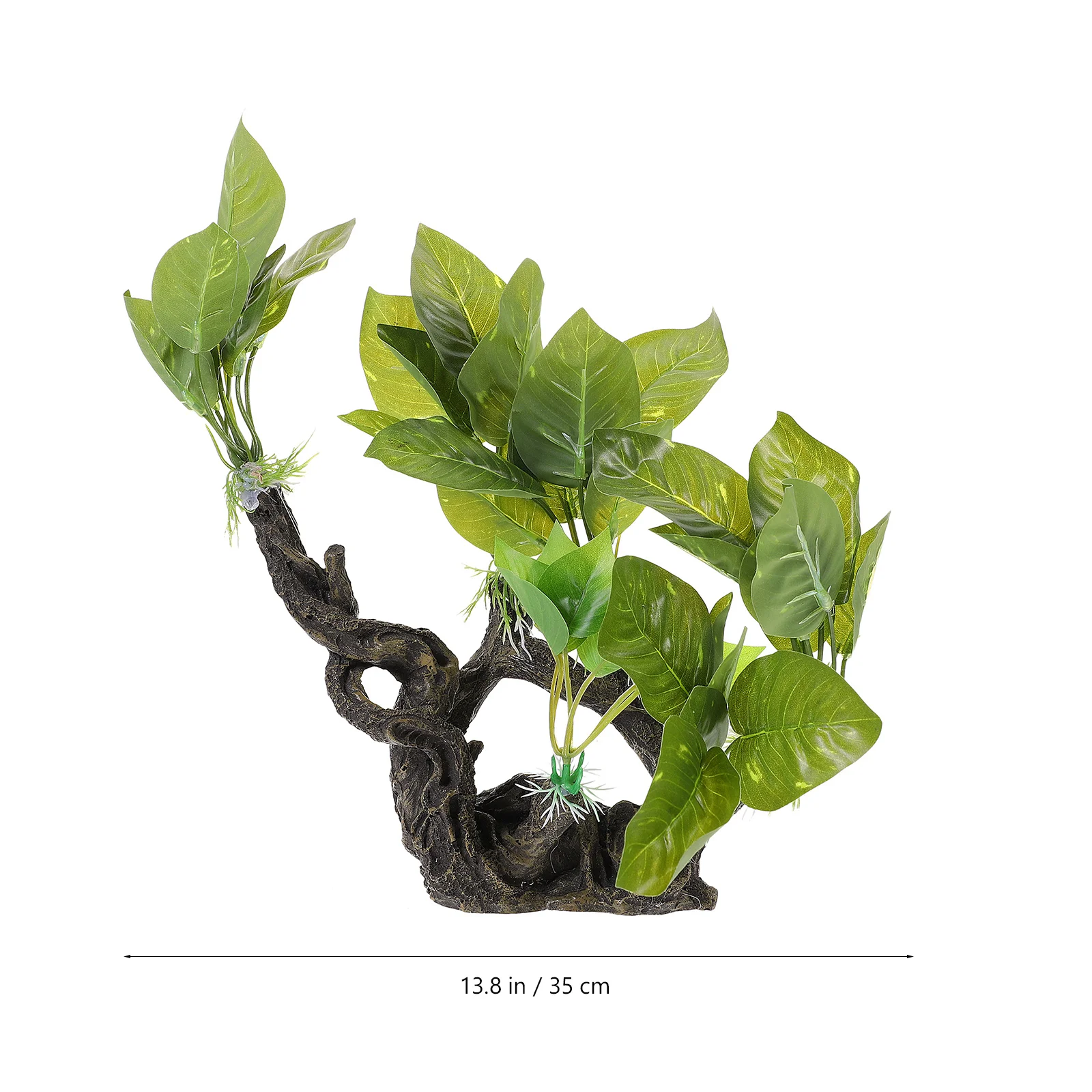 

Lifelike Resin Aquarium Plant Artificial Water Grass for Fish Tank Decoration Realistic Fish Safe Natural