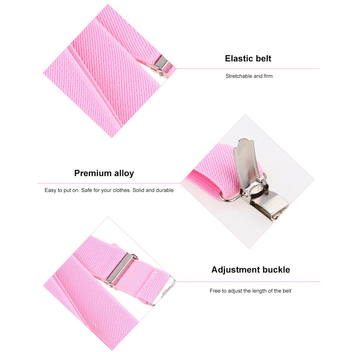 

2Pcs Children Gloves Mittens Clip Adjustable Elastic Glove Holder Hat Catcher Outdoor Winter Pink Glove Clip Gloves Holder