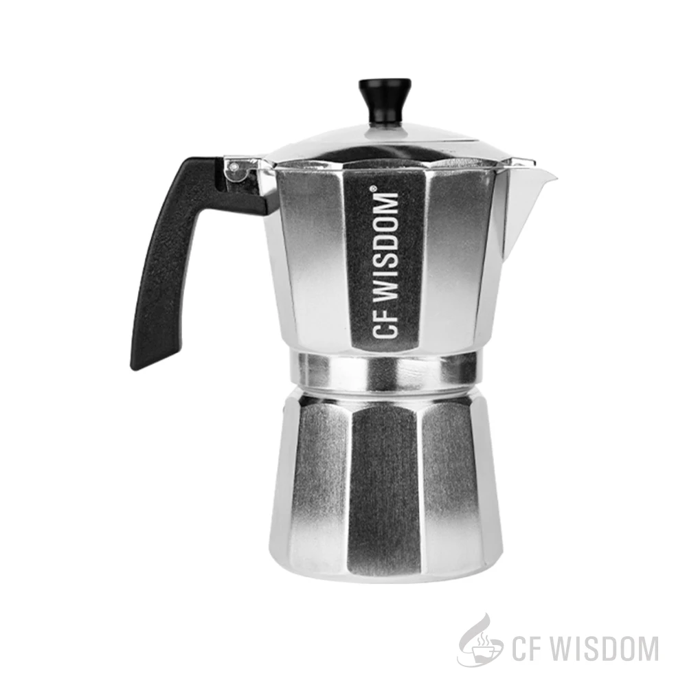 CF WISDOM Mocha Pot 300ML Espresso Mocha Concentrate Coffee Liquid Household 300ML Portable