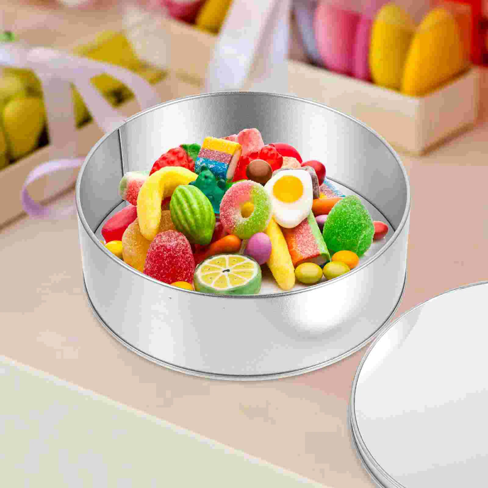 Candy Box Sublimation Blanks Small Tins with Lids Container Gift Storage Case Jars