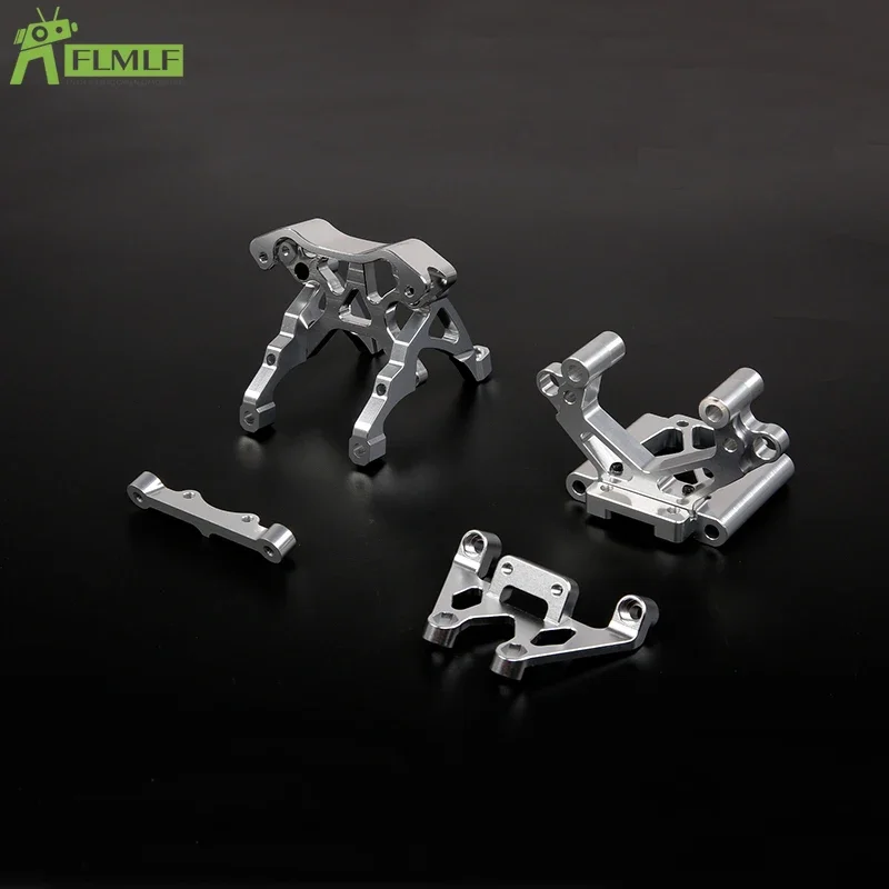 Alloy CNC Front Bulk Head Kit Fit for 1/5 HPI ROFUN BAHA ROVAN KM BAJA 5B 5T 5SC Rc Car Toys Games Parts