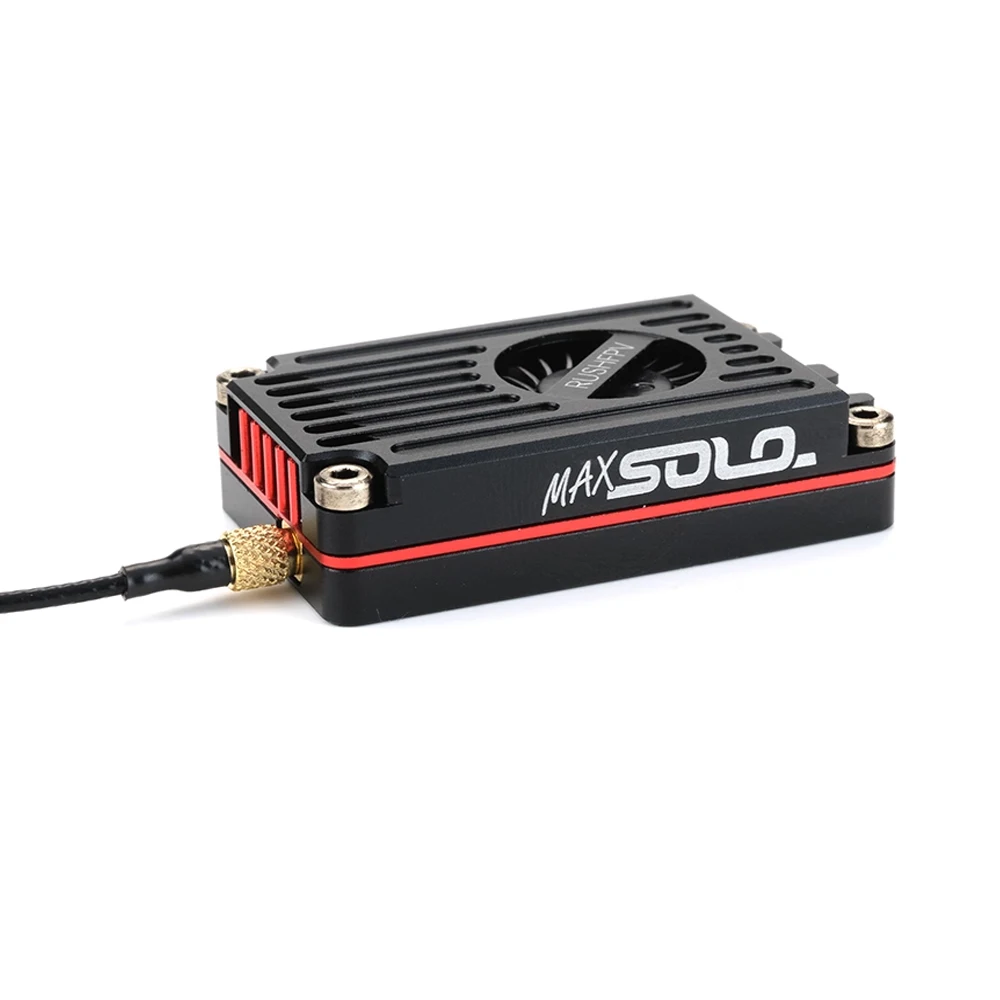 

Видеопередатчик RUSH MAX SOLO 5,8G 2,5 Вт VTX 48 каналов с корпусом с ЧПУ для RC FPV дронов DIY Запчасти