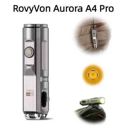 Le RovyVon Aurora A4 Pro 650 Lumen Une torche rechargeable haut de gamme pour toutes vos aventures