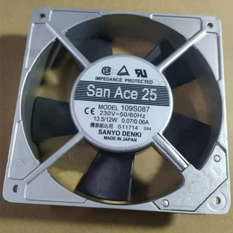 

Y 1 шт. новый 109S087 для SANYO San Ace25 13,5/12 Вт 0,07/0,06A охлаждающий вентилятор # QW.
