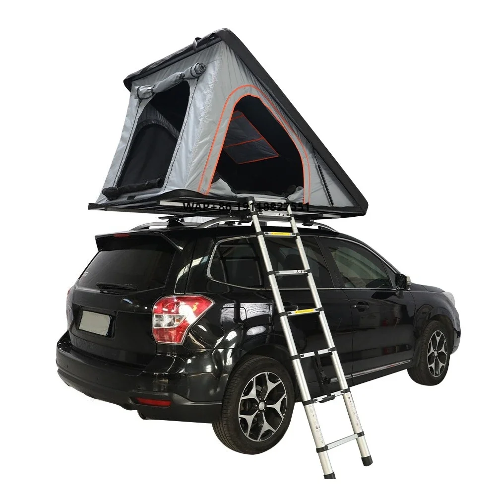 Low MOQ Lightweight One Bedroom Car Roof Tent Waterproof Folding Vehicle Top Tent Custom Small Car Rooftent for  Bronco