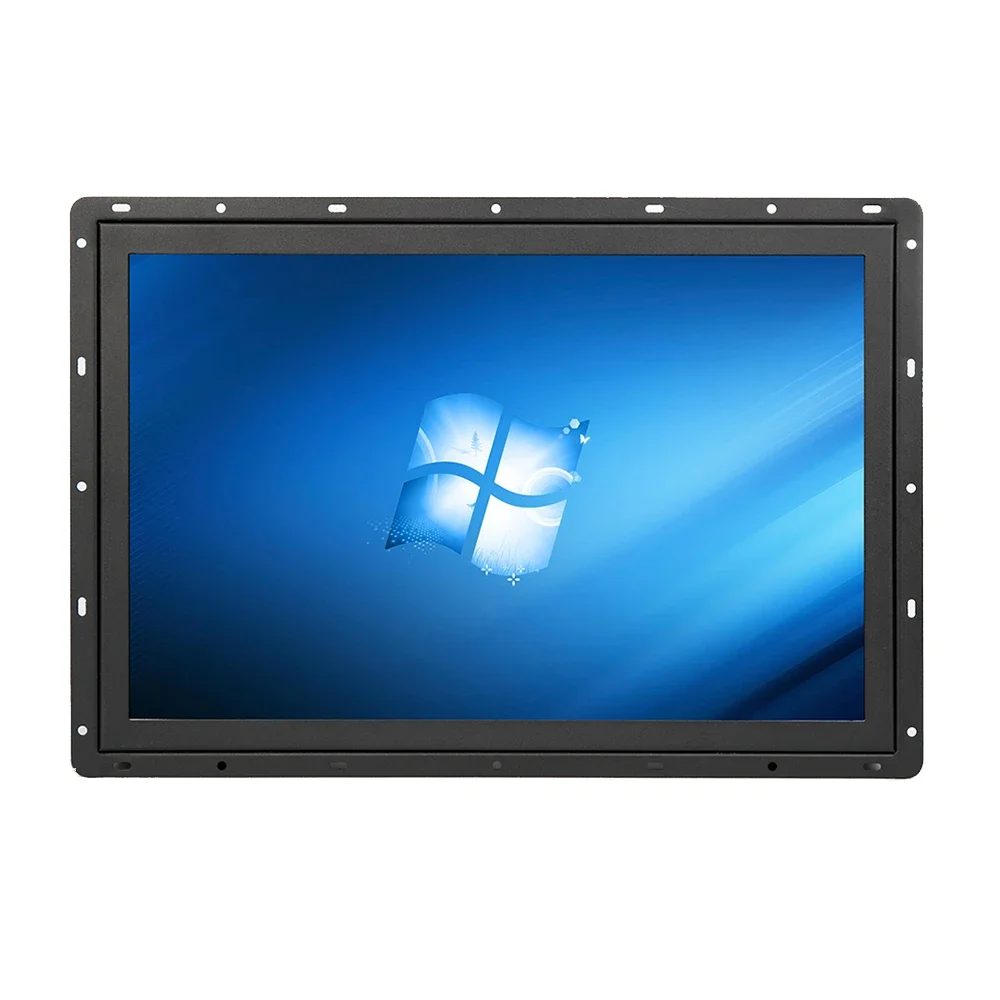 Bestview Popular 23.6 Inch Industrial LCD monnitor Waterproof and Dustproof Embedded High Brightness DVI VGA USB DH-MI