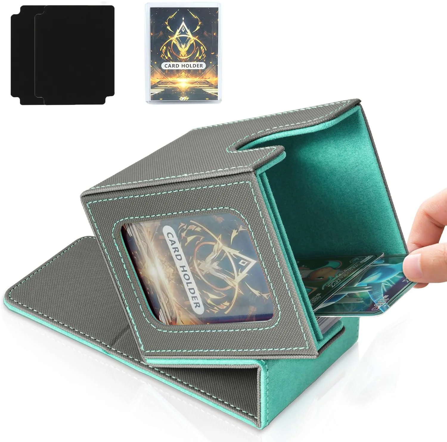 yugioh card box holder Yu-gi-oh Storage Box - 300+ Card Storage - Card Collection - Card Game