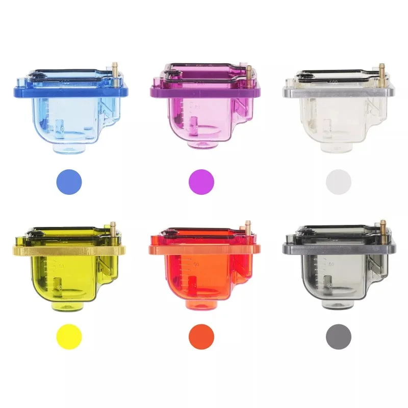 Universal Motorcycle Carburetor Bottom Transparent Float Bowl Lower Cover Bowl For Keihin PWK EVO OKO KOSO 21-34mm Carb
