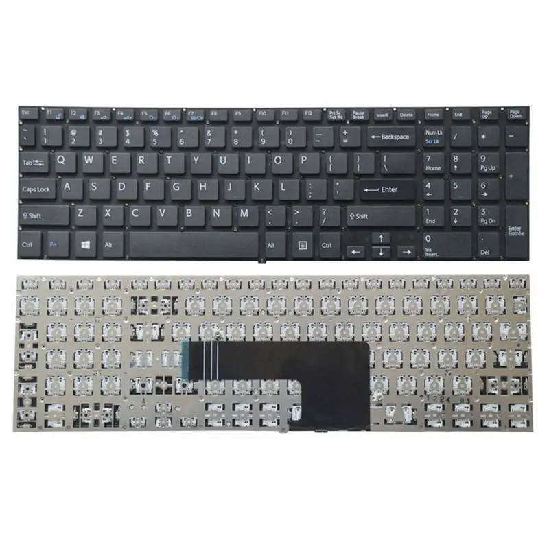 RU/US/SP/GR/FR New laptop keyboard for sony SVF15 FIT15 SVF152 SVF153 SVF154