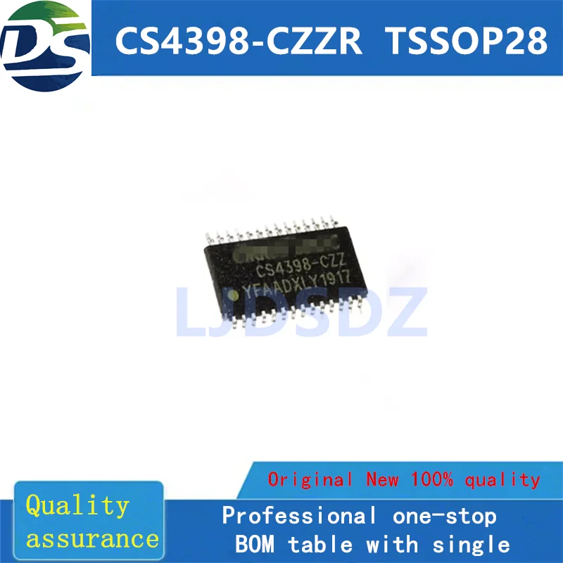 New Original CS4398-CZZ CS4398-CZZ CS4398 Audio DAC Chip TSSOP28