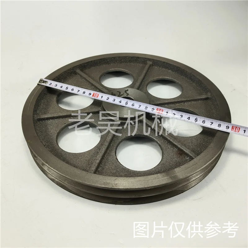 A2-300 Triangular belt wheel Type A double groove outside diameter 300mm cast iron motor belt disk motor accessories customized