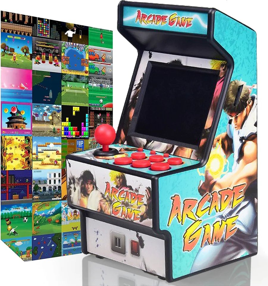 2.8インチ16ビットミニハンドヘルドゲームコンソール内蔵156クラシック