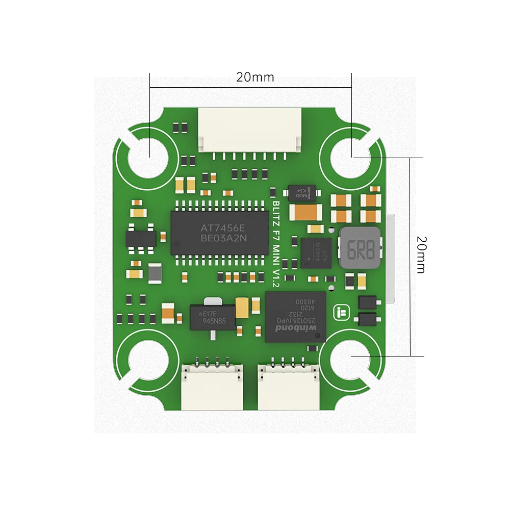 وحدة تحكم في الطيران iFlight BLITZ Mini F7 V1.2 لأجزاء الطائرة بدون طيار FPV لـ Nazgul Evoque F4 F5 F6 Cineflow 5