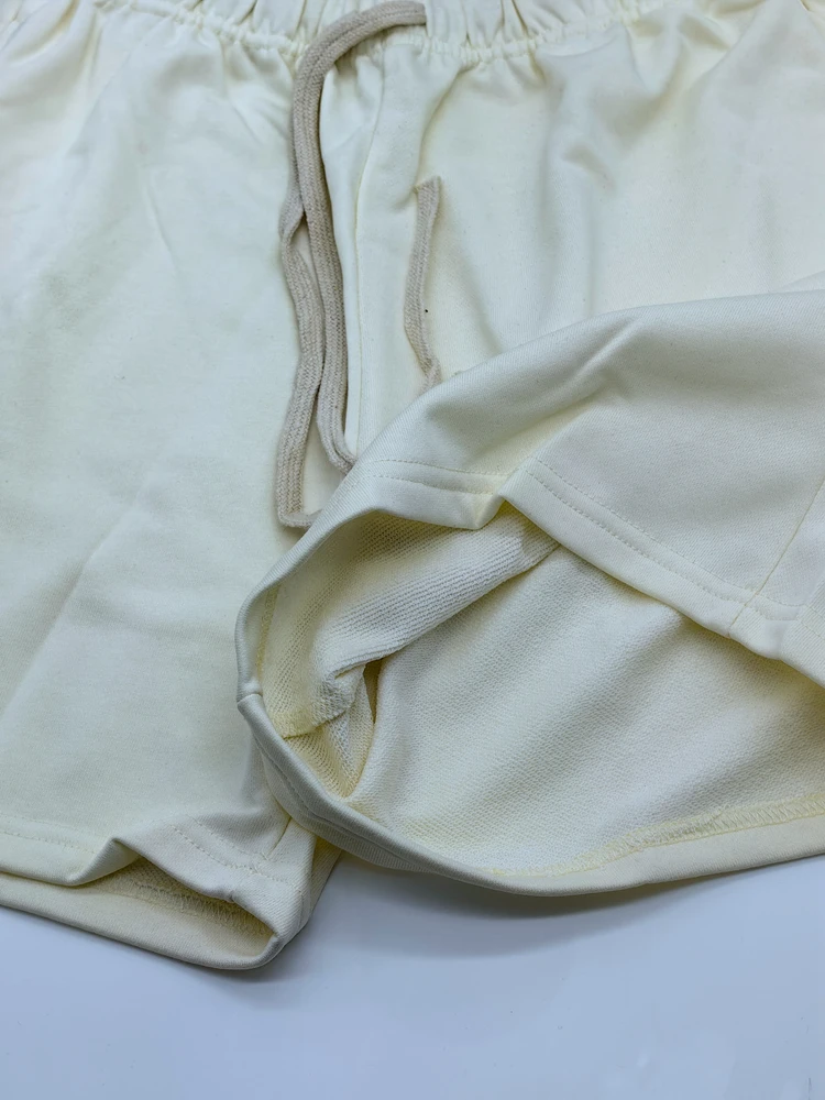 Herren 100% Reine Baumwolle Sportshorts für Alle Jahreszeiten Retro Lässige Stylische Streetwear Lose Athletische Shorts Mit Seitentaschen – Detail 37
