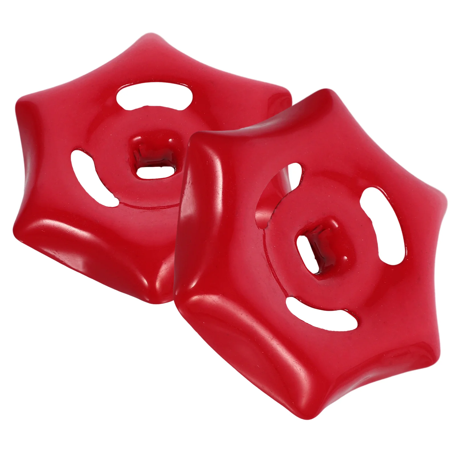 

2Pcs Durable Valve Handle Spigot Handle 6mm Square Hole Rustproof Outdoor Faucet Water Hose Wheel Replacement Gate Wheel
