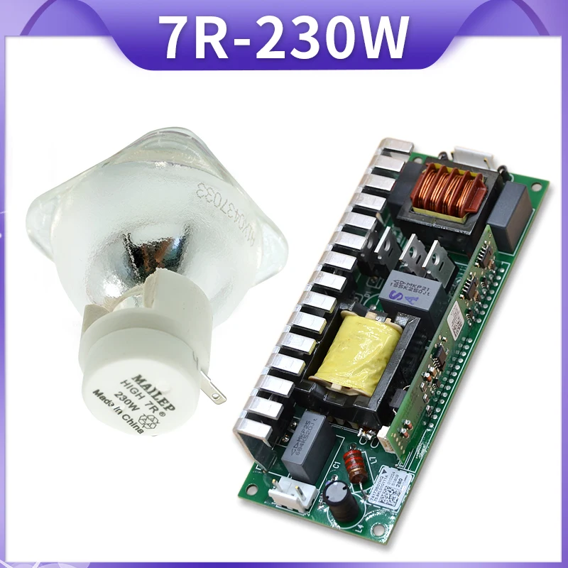 

High brightness 7R 230W Beam Lamp Bulb 230w Ballast Power Supply for R7 MSD Platinum Stage Light