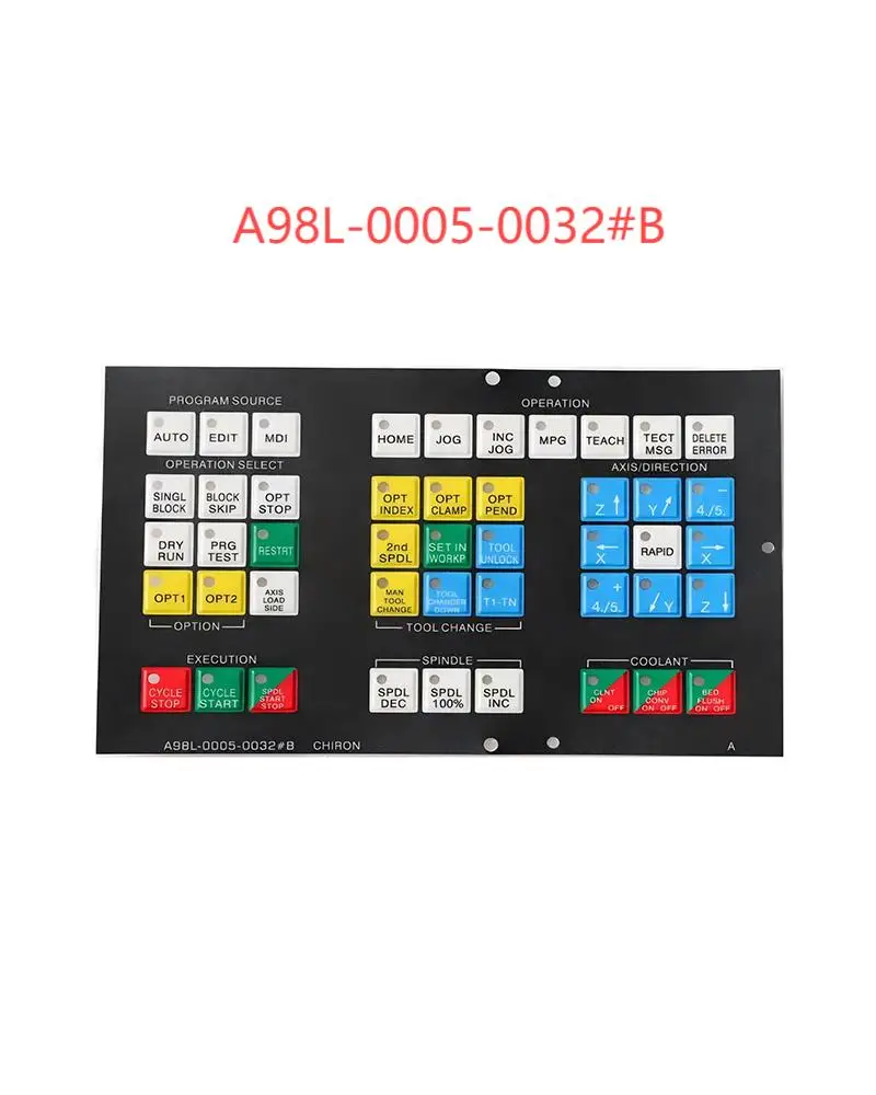 A98L-0005-0032#B Function Key Panel for FANUC Wire Cut EDM Parts