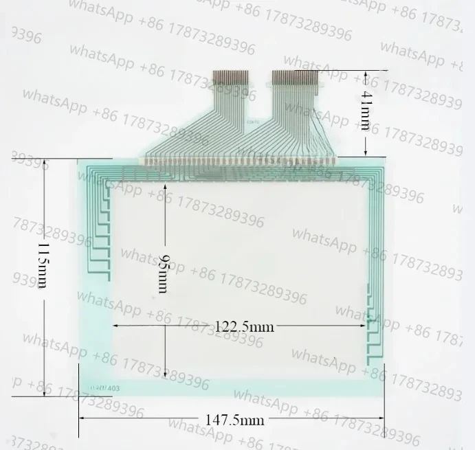 لوحة شاشة لمس لـ NS5-SQ10-V2 NS5-MQ01-V2 NS5-SQ01-V2 NS5-TQ00-V2 محول رقمي زجاجي يعمل باللمس وتراكب طبقة رقيقة واقية