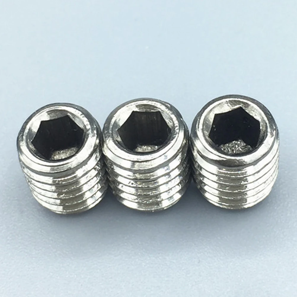

200pcs Stainless Steel Assortment Kit Cup Point Allen Socket 10 Sizes Easy Install Use Set Grub Socket Set Screw