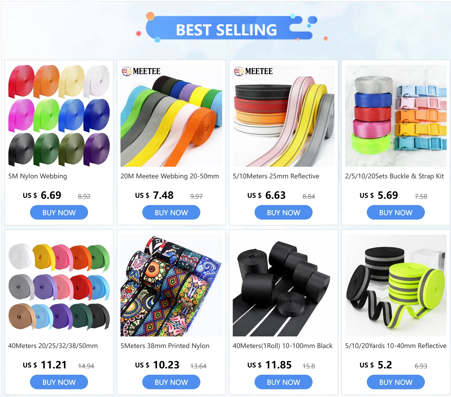 5/10 Meter 25 mm reflektierendes Polyester-Gurtband Nylon Rucksackgurt Gürtelband Haustierhalsband Band Bindung DIY Nähzubehör – Detail 1
