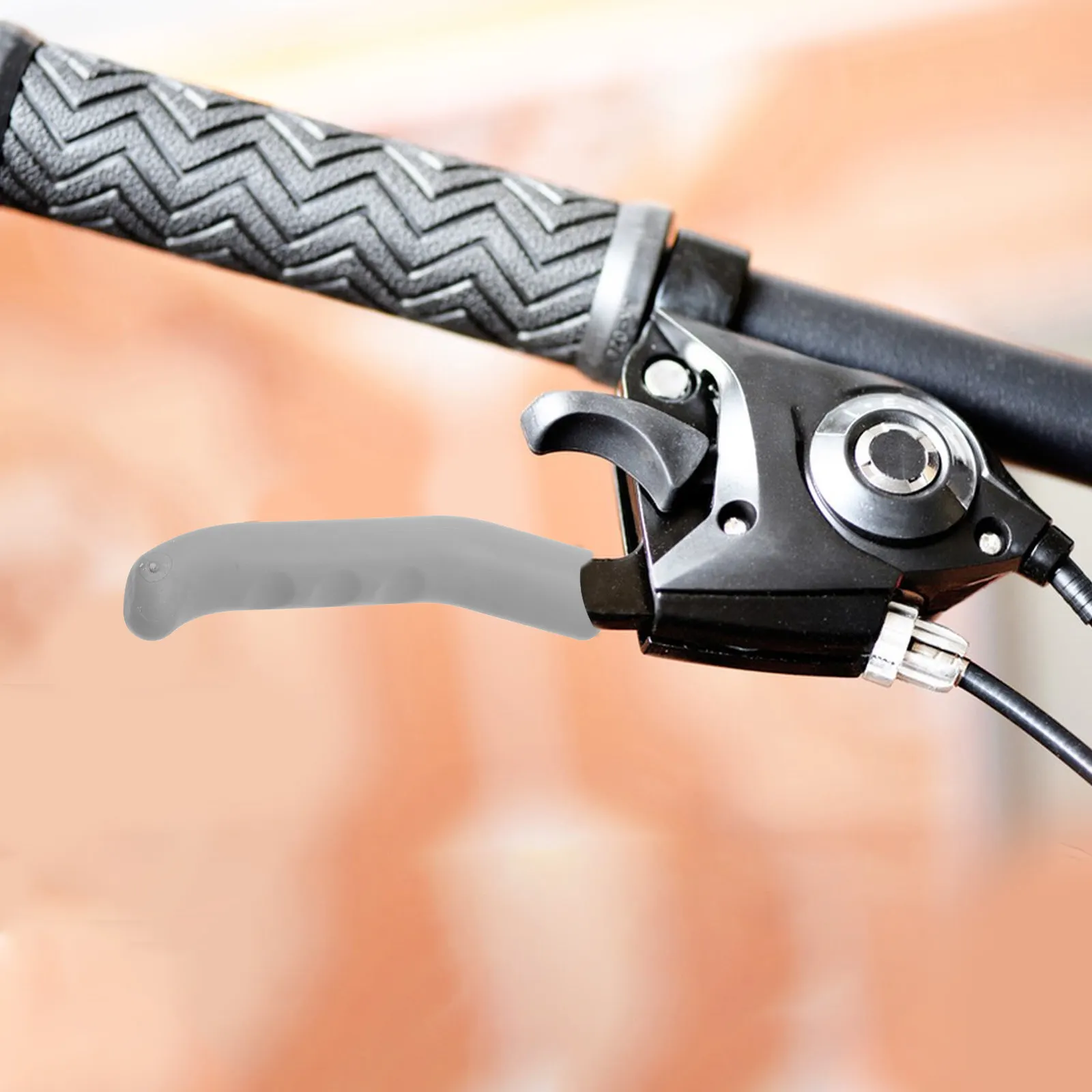 

1Pair Universal Bicycle Brake Handle Grip Cover Anti-Slip Tpr Protection Sleeve for Mountain Road Folding Bike Brake Lever