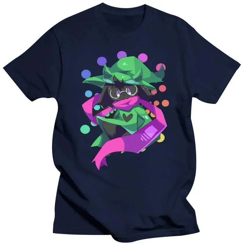 Drobetheus Tee Furry Deltarune Ralsei T-Shirt Sweatshirt for Men heavyweight Round Neck Casual T-shirts Short Sleeve New Arrival