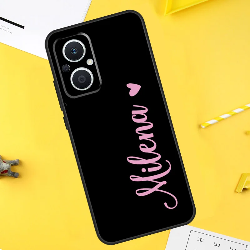 PERSONALISED NAMES CUSTOM WEDDING Case For OPPO Reno 7 Reno 10 Pro 4 5 6 8 Lite 8T 4Z 5Z OPPO Find X6 X5 Pro X2 X3 Neo Cover