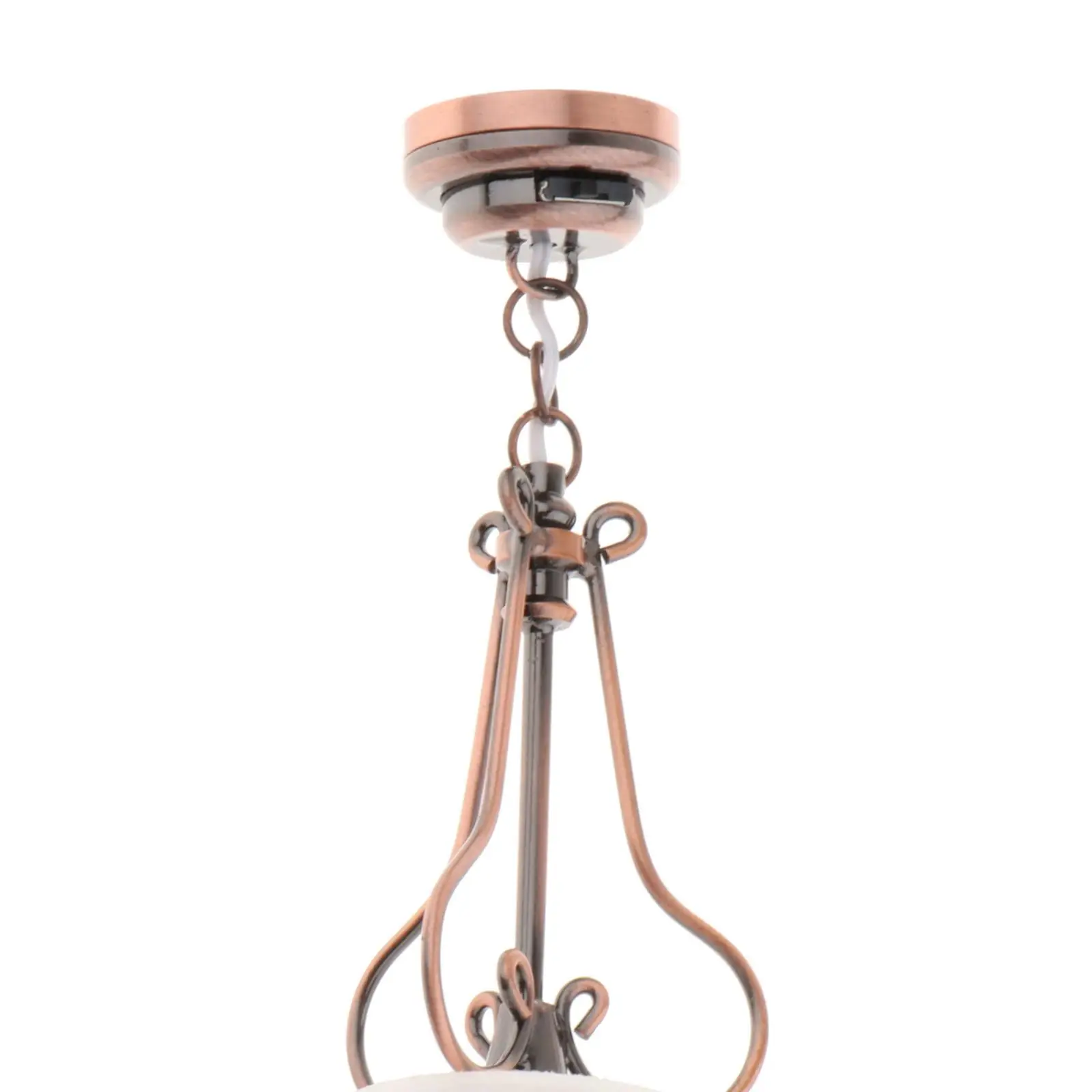 1/12 Schaal Miniatuur Kroonluchter Meubels Ornamenten Accessoires Speelgoedpop