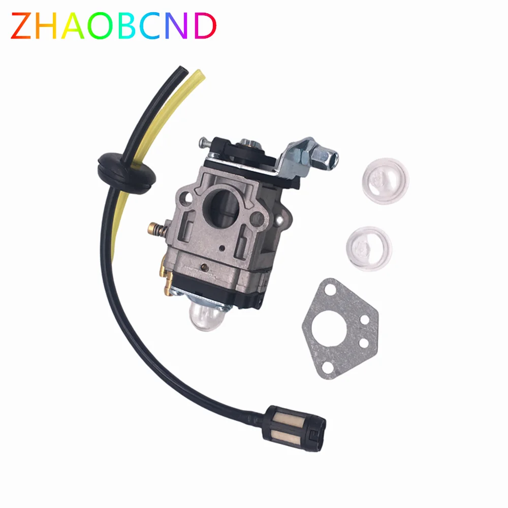 15mm Carburetor Kit for Engine 40-5 44-5 For Brushcutter 43cc 49cc 52cc Strimmer Cutter Chainsaw Carb