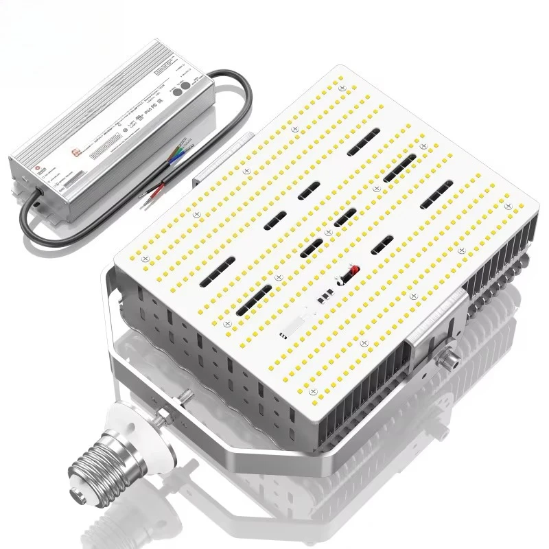 Conversion lightbox LED retrofit kit suitable for parking lot wall lights and floodlights
