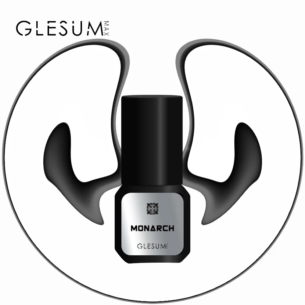 Glesum Master Level Wimpernkleber Princess 0,8 s Trockenöl und wasserbeständig Retentionszeit 12 Wochen Flexibler Wimpernkleber