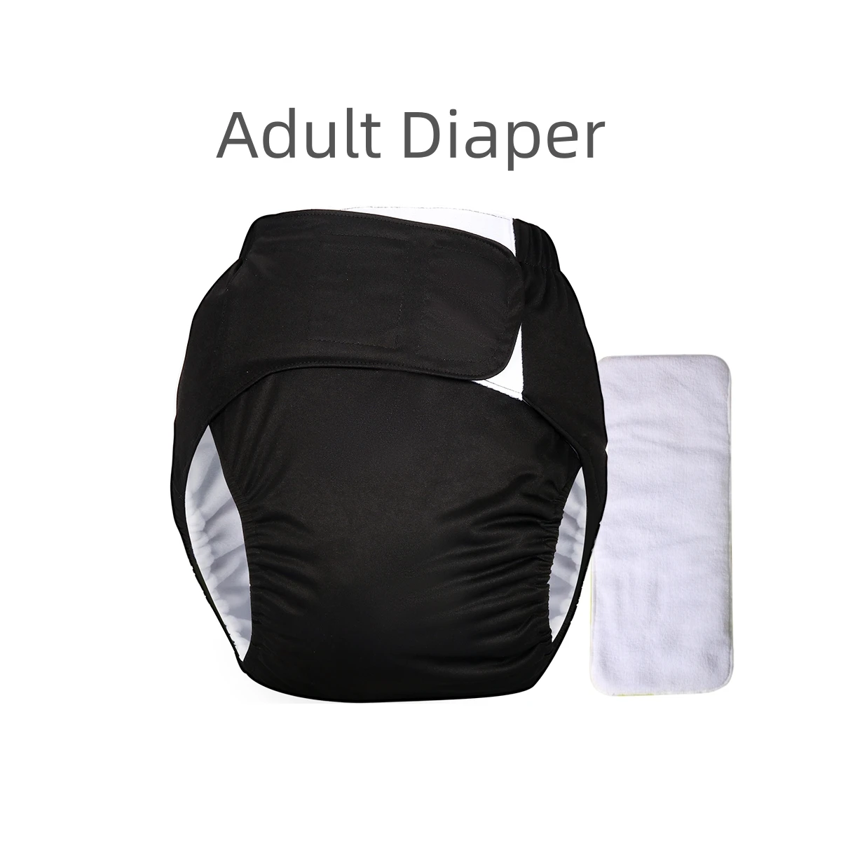 

Elderly Diapers With one Insert Washable Adult Diapers Pants Non Wetting Leak Proof Underwear Elderly Incontinence Diapers
