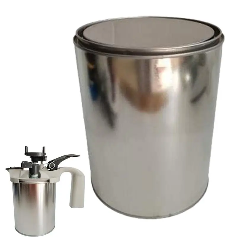 1L/4L Mixing Mate Paint Can Lid Mess-Free Handle Paint Mixer Correction to Stir Pour Paint Coating Mixing Slurry Cover Stirrer