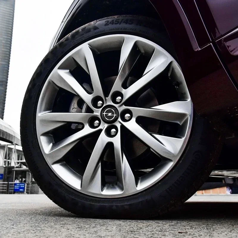 4Pcs 56mm Car Wheel Stickers Center Hub Cap Car Emblem Badge Decal For Opel Insignia Astra G J F K Vectra C H Corsa C B D Omega - view 4