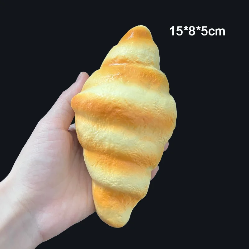 キッチン食品おもちゃ子供人工シミュレーションパン偽モデルフレンチバゲットクロワッサントーストケーキ子供ごっこ遊び家