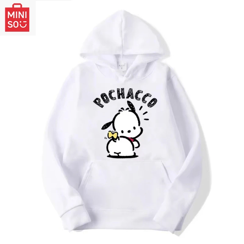 

MINISO No-Handle Hoodies for Men and Women Fashion Casual Fashion Streetwear Tops Jackets Shirt Hoodies Harajuku Fun Sweatshirts