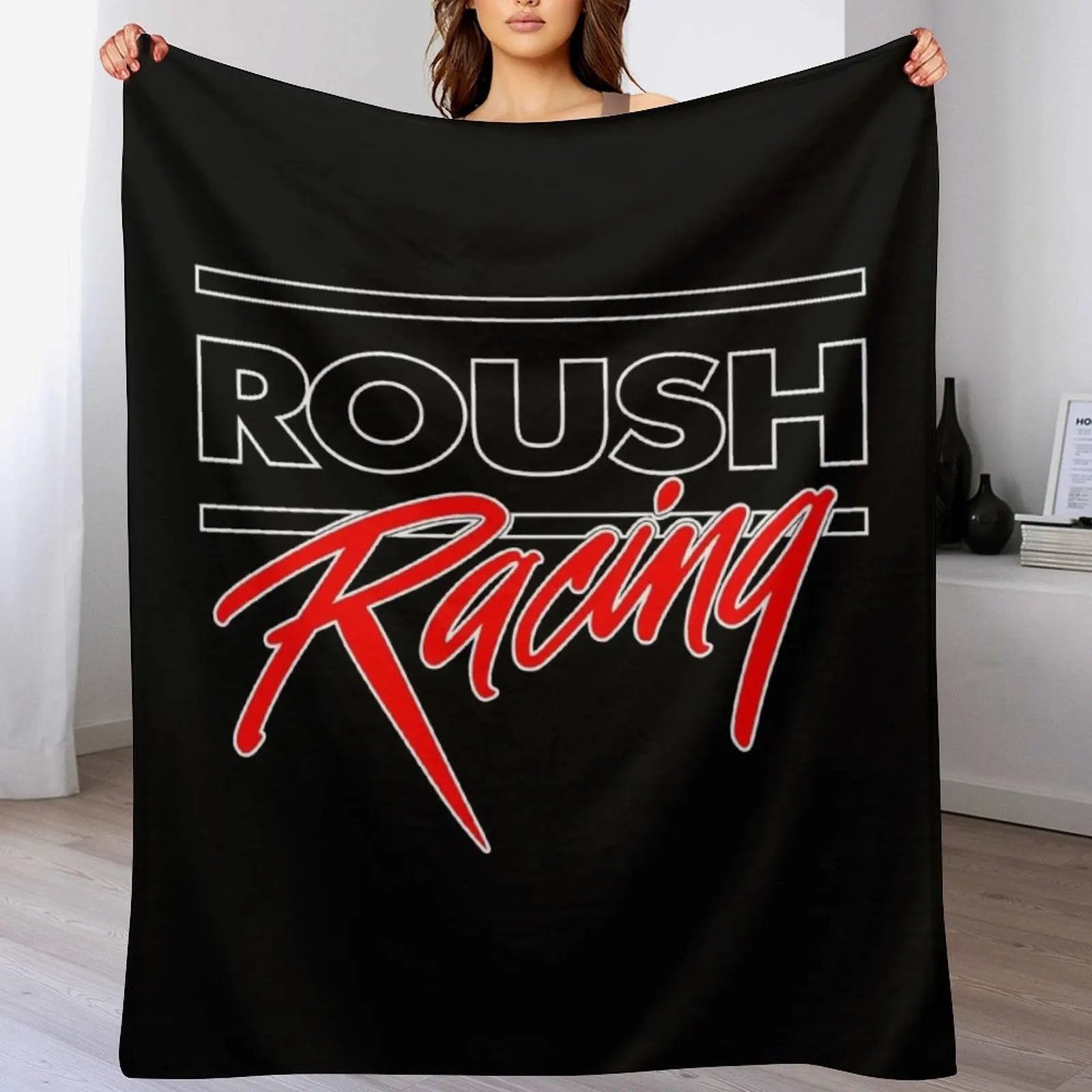 

Roush Racing Logo Throw Blanket christmas decoration Thin Flannels Sofa Blankets