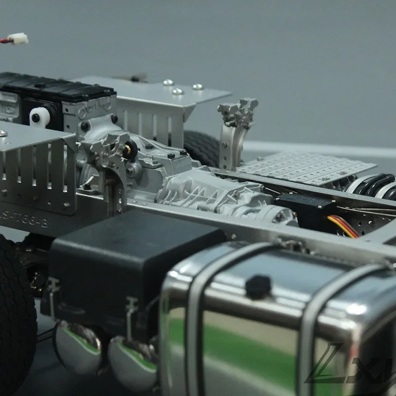 Akcesoria do tuningu przedniego zderzaka z metalu w skali 1:14 do ciężarówek RC Tamiya SCANIA R730 R620 R470