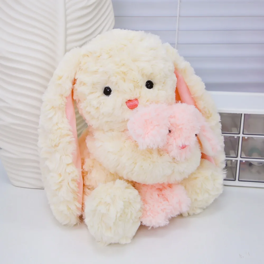 

Kawaii пушистый кролик интерактивная коллекция кукла-кролик мягкий мультфильм ручной работы для родителей и детей медведь мягкие игрушки домашний декор