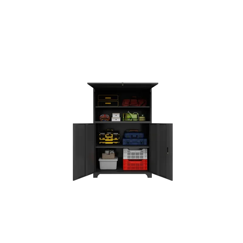 Anti-theft Password Lock Fishing Gear Storage Cabinet, Moisture-proof Rust-proof Thickened Camping Miscellaneous Storage