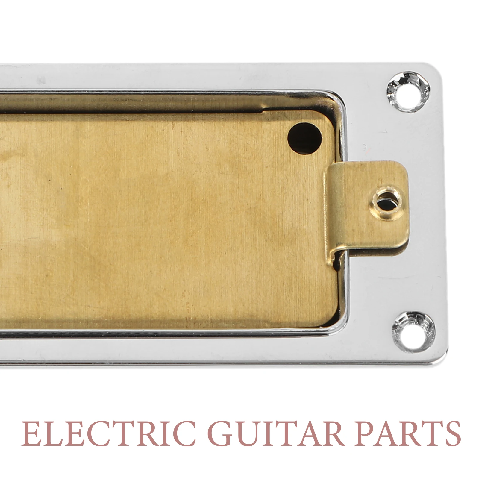 

2 PCS Mini Pickup Guitar Pickups Frame Neck Bridges Humbucker Cover Double Coil