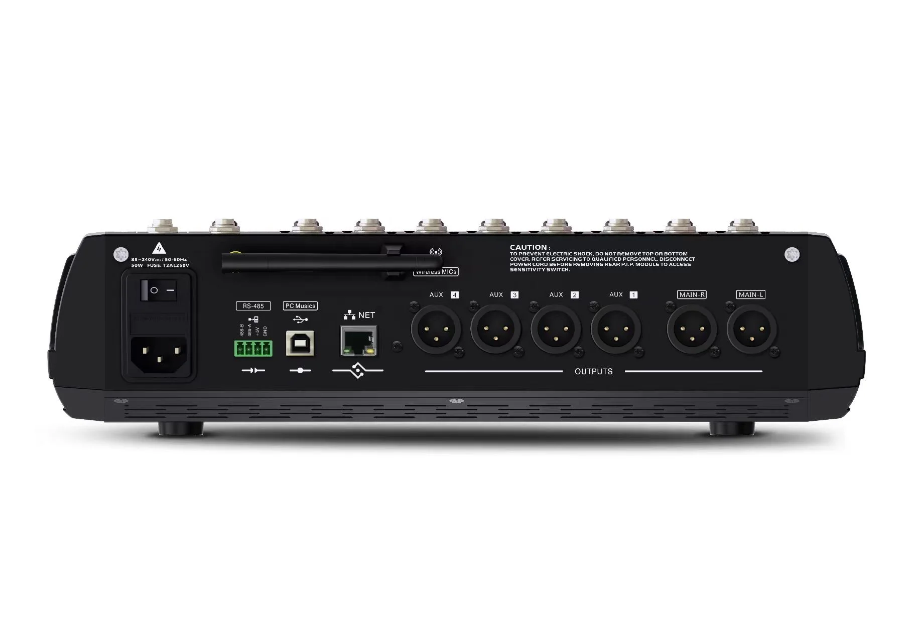 OEM Professional Audio Interface Digital Mixer Built-in DSP Types Of Digital Effects Digital Music 12Channel Audio Console MF-12