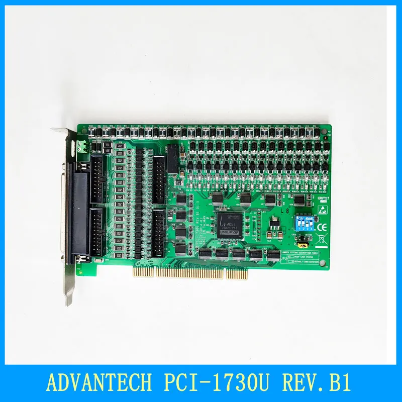 

ADVANTECH PCI-1730U REV.B1 32-канальная изолированная карта сбора данных цифровых входов/выходов, оригинальный запас, 100% тестирование