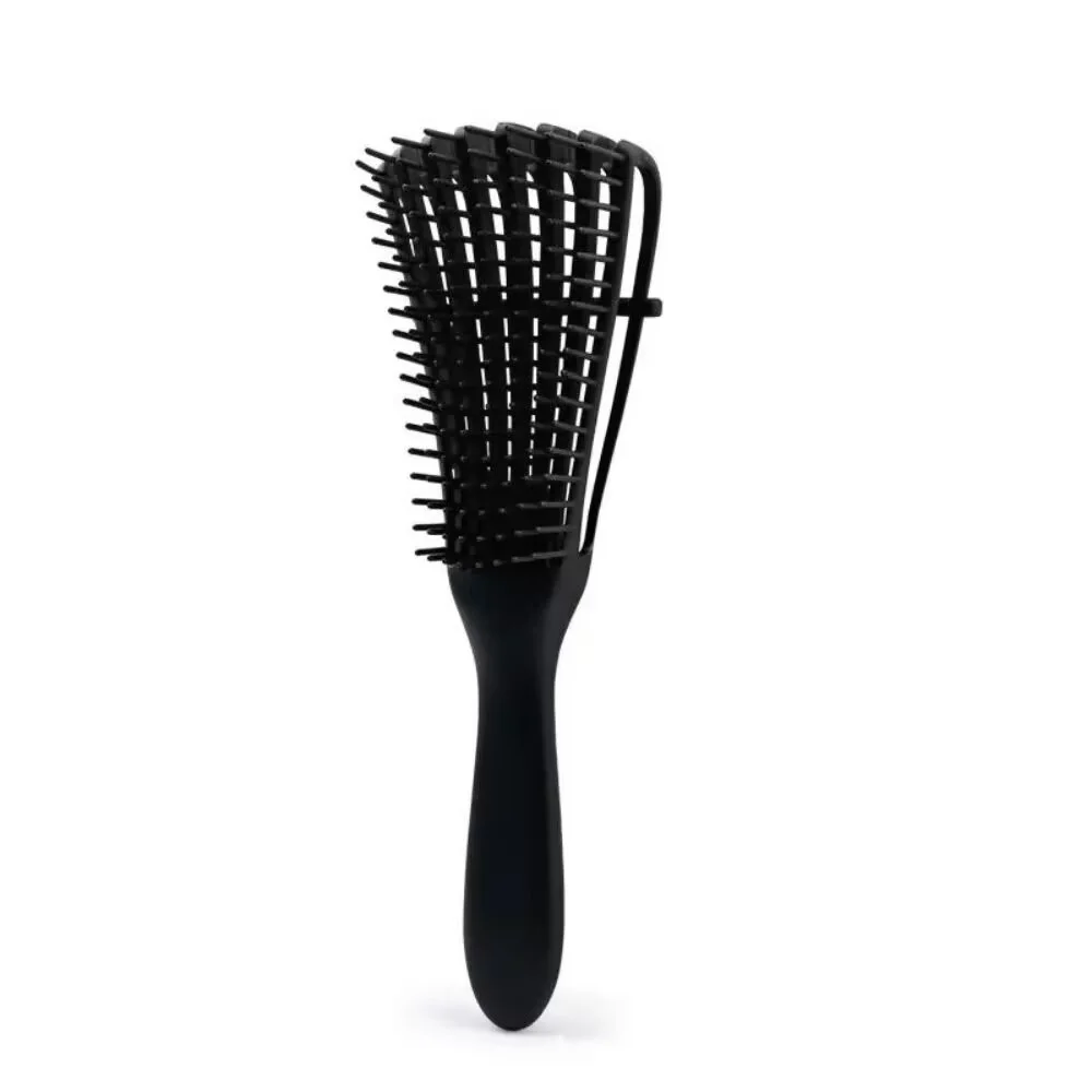 Hollow 8-Tooth Octopus Scalp Massage Comb, Lift Hair Roots Anti-Static Smooth Detangling Hair Brush, For Daily Styling Shower Home Travel Use, Women Men Adults All Hair Types, Fluffy Voluminous Hair Care Styling Hairdressing Tool view 5