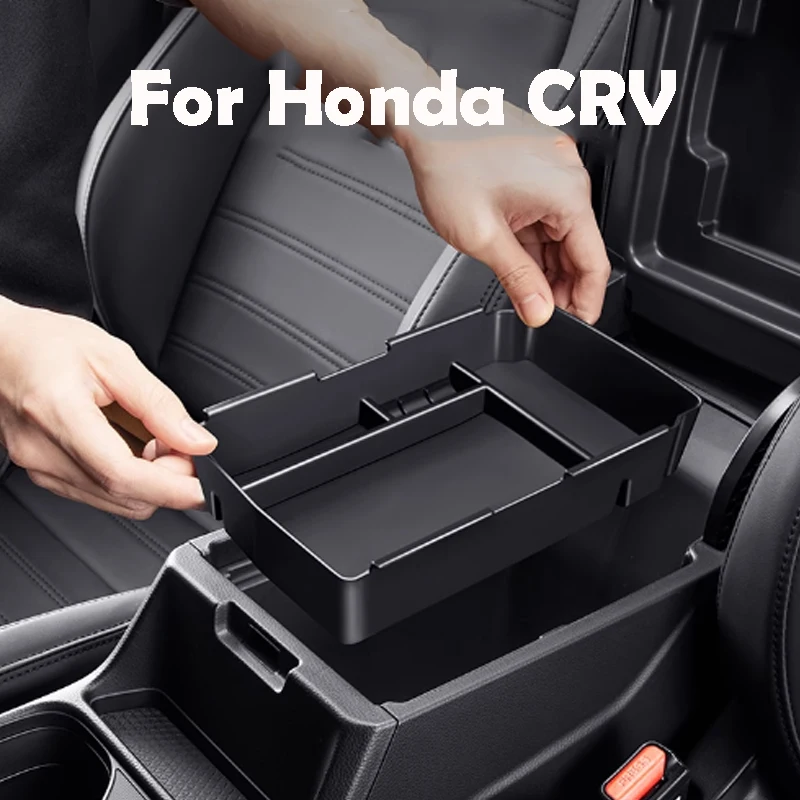 

For Honda CRV 2023-2025 Center Console Storage Box ABS Material Car Accessories